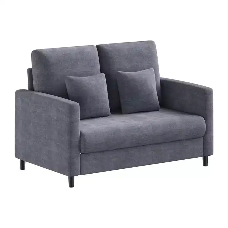 51 Cloud-Like Loveseat Sofa - Plush 2-Seater with Pocket Springs for Small Spaces Apartment Living Room