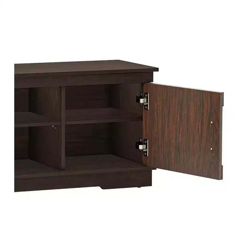 Farmhouse TV Stand with Mount for 70 inch TV Entertainment Center, Media Console with Height Adjustable Mount for Living Room